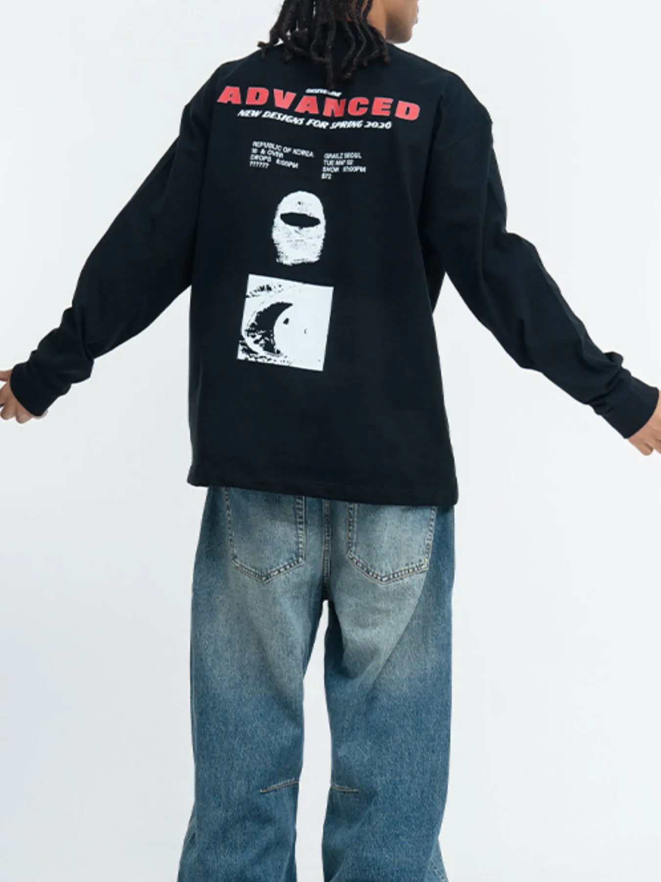 Men's Graphic Long Sleeve T-Shirt