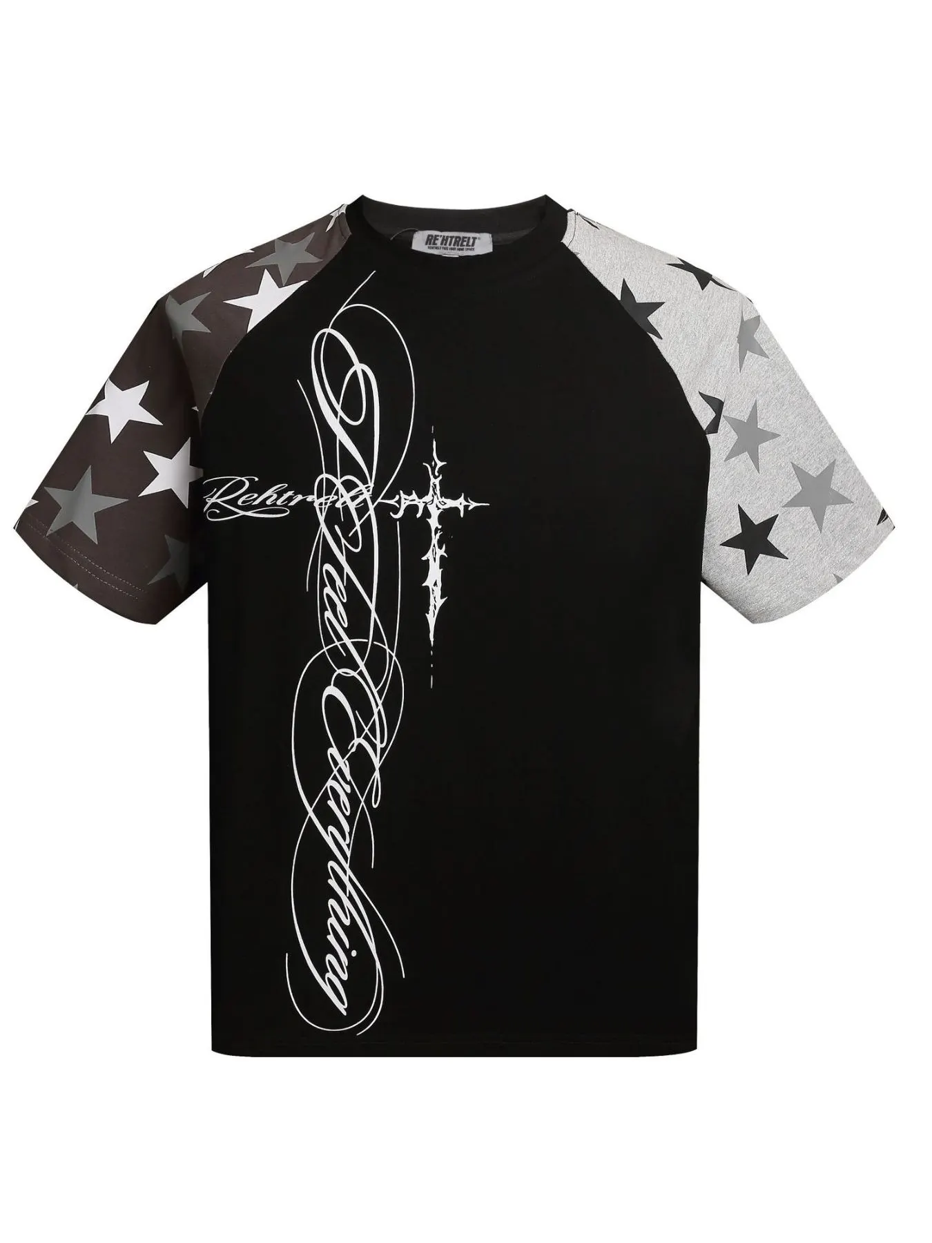 Men's Star Raglan Sleeve T-Shirt